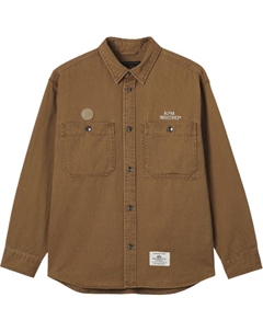 Мужская рубашка, коричневый Alpha industries