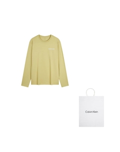 Футболка мужская, светло-желтый Calvin klein