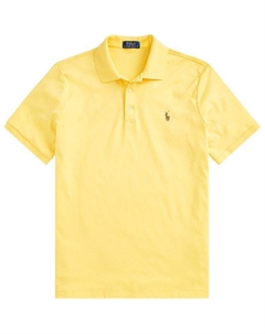 Мужская поло желтого цвета Polo ralph lauren