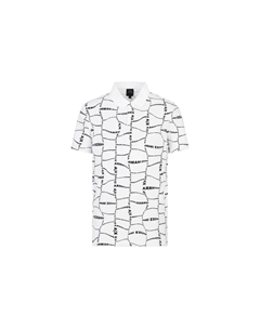 Футболка-поло мужская, белый Armani exchange