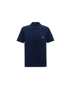 Поло SS24 мужское темно-синее Emporio armani