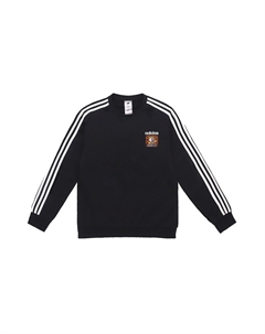 Свитшот мужской с 3 полосками, черный Adidas