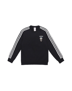 Свитшот мужской с 3 полосками, черный Adidas