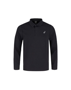 Мужская черная поло Asics