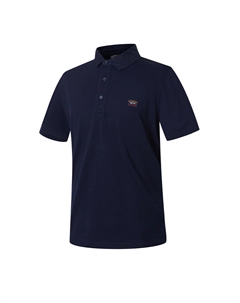 Яхтенная поло мужская navy blue Paul & shark