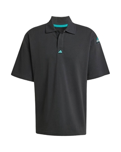 Мужская поло Black Adidas