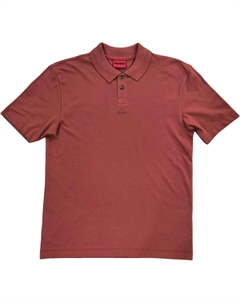 Поло SS24 мужская кирпично-красная Hugo boss