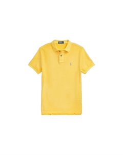 Мужская поло желтого цвета Polo ralph lauren