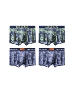 Трусы Cordura мужские, 4 шт, темно-серый Lee