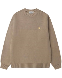 Вязаный свитер мужской хаки FW24 Carhartt wip