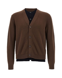 Многослойный кардиган, коричневый Jw anderson