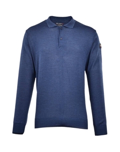 Яхтенная поло мужская navy blue Paul & shark