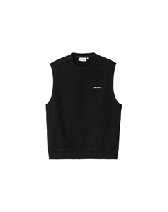 Майка Script V Neck Vest, черный Carhartt wip