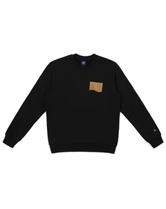 Свитшот мужской черный Lee