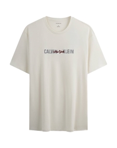 Футболка мужская, слоновая кость Calvin klein
