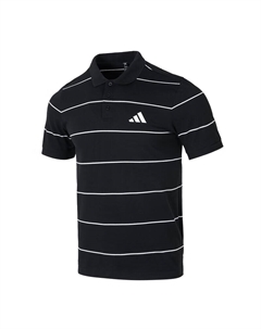 Мужская черная поло Adidas