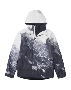 Ветровка мужская, Snow Mountains Print Camel