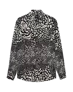 Мужская черная рубашка Zara