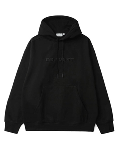 Худи с вышитым логотипом, черный Carhartt wip
