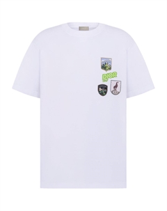 Футболка мужская белая Dior