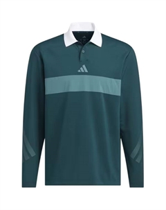 Мужская поло зеленая Adidas