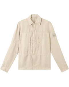 Рубашка Ghost Overshirt, бежевый Stone island
