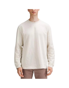 Тяжелая футболка для мужчин, белый Lululemon