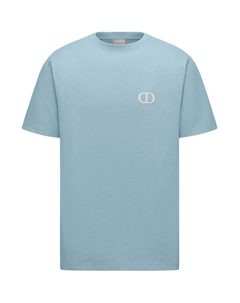 Футболка мужская синяя Dior