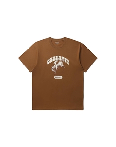 Футболка SS23 мужская коричневая Carhartt wip