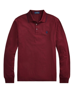 Поло SS24 мужская бордовая Polo ralph lauren