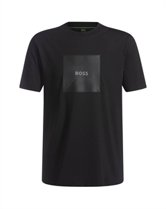 Футболка Boss Logo Artwork, черный Hugo boss