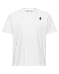 Футболка с вышивкой Anchor, белый Jw anderson