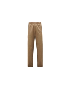 Повседневные брюки мужские коричневые Moncler