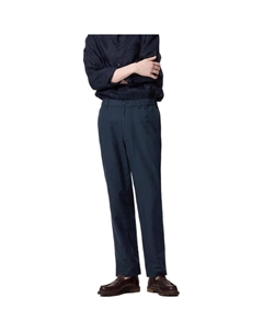 Повседневные брюки мужские темно-синие Uniqlo