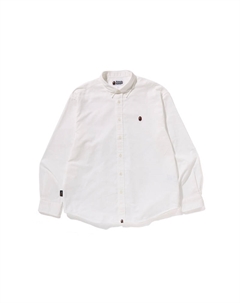 Рубашка Oxford Ape Head, белый A bathing ape®