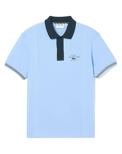 Мужская синяя поло Lacoste