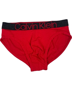 Мужские трусы 1 упаковка красные Calvin klein