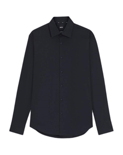 Рубашка Boss Easy iron, темно-синий Hugo boss