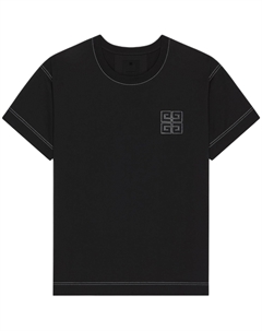 Футболка с вышитым логотипом, черный Givenchy