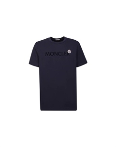 Флисовая толстовка с логотипом, синий Moncler