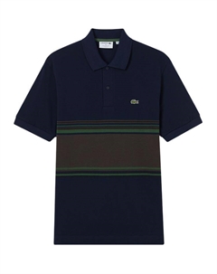 Мужская поло, синий Lacoste