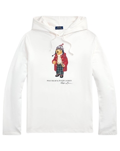 Белая толстовка Men's White Polo ralph lauren
