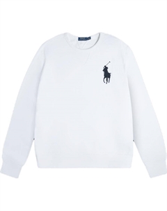 Белая толстовка Men's White Polo ralph lauren