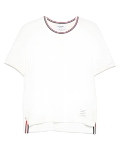 Футболка с круглым вырезом, белый Thom browne