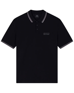 Футболка-поло мужская, черный Armani exchange