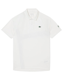 Мужская поло, белый Lacoste