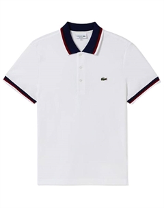 Мужская черная поло Lacoste