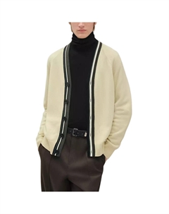 Свитер мужской Cashmere HERMES, светло-желтый Hermès