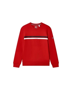 Красный мужской свитшот Fila