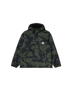 Свитшот мужской зеленый камуфляж Carhartt wip